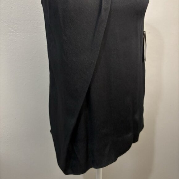 MNG Premium Halter Top High Neck Black Blouse Women XS - Picture 3 of 13